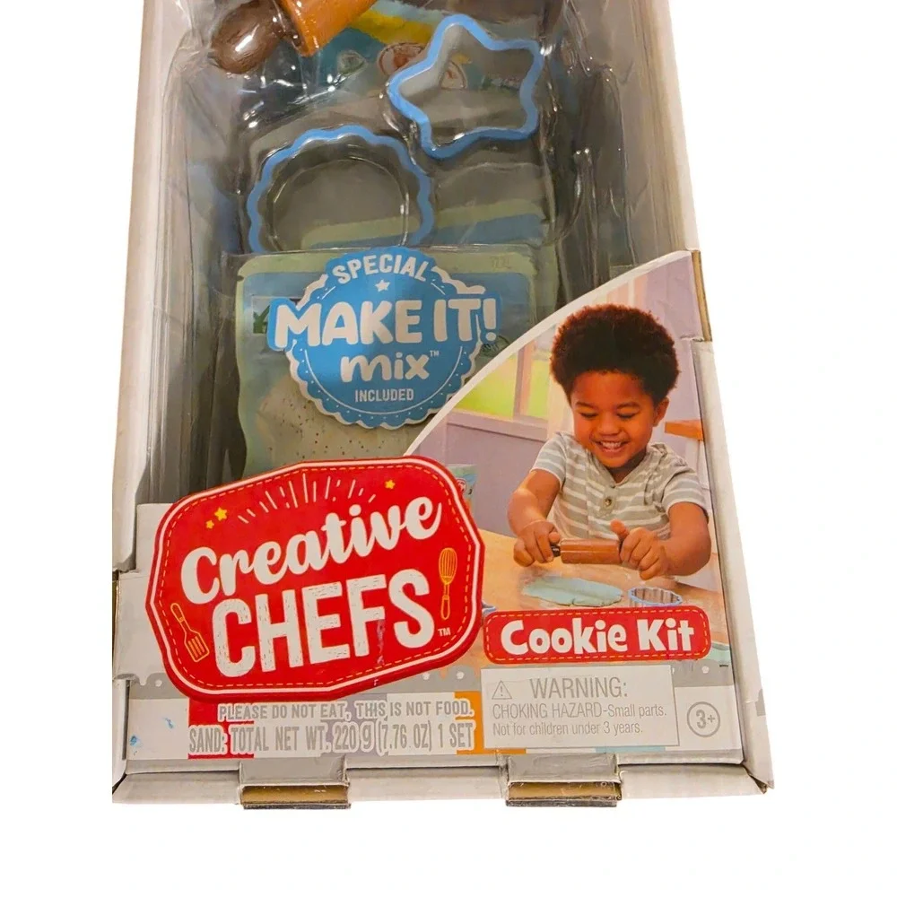 Little Tikes Creative Chefs Cookie Kit 11 Piece Pretend Play Baking‎ Set New